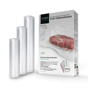 Màng hút chân không CASO Professional foil set for vacuuming + sous vide cooking