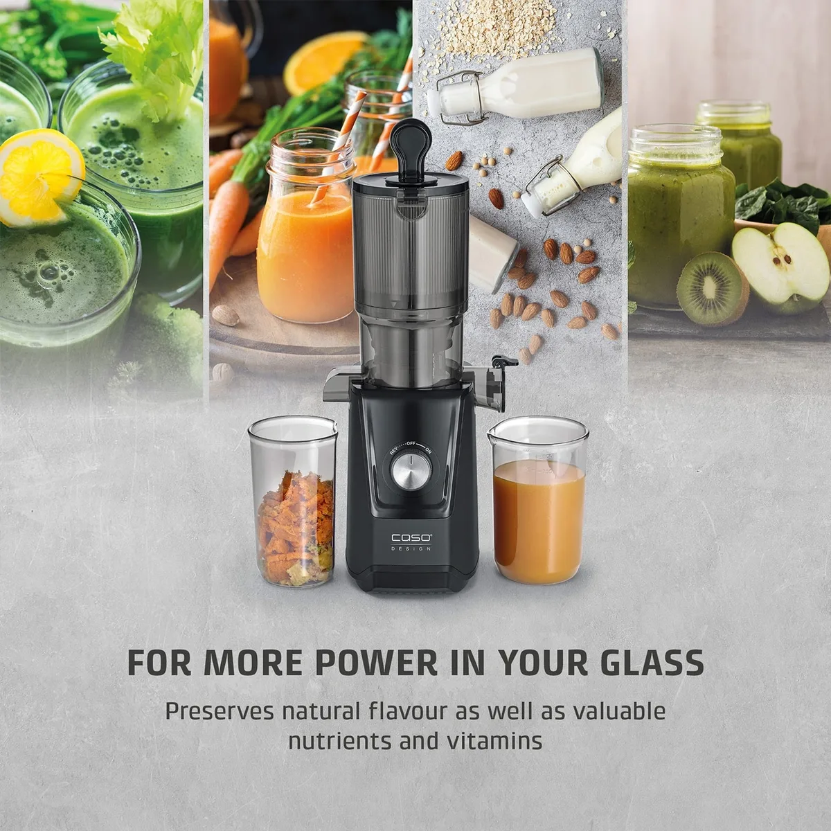 Máy ép chậm CASO Juice Fit