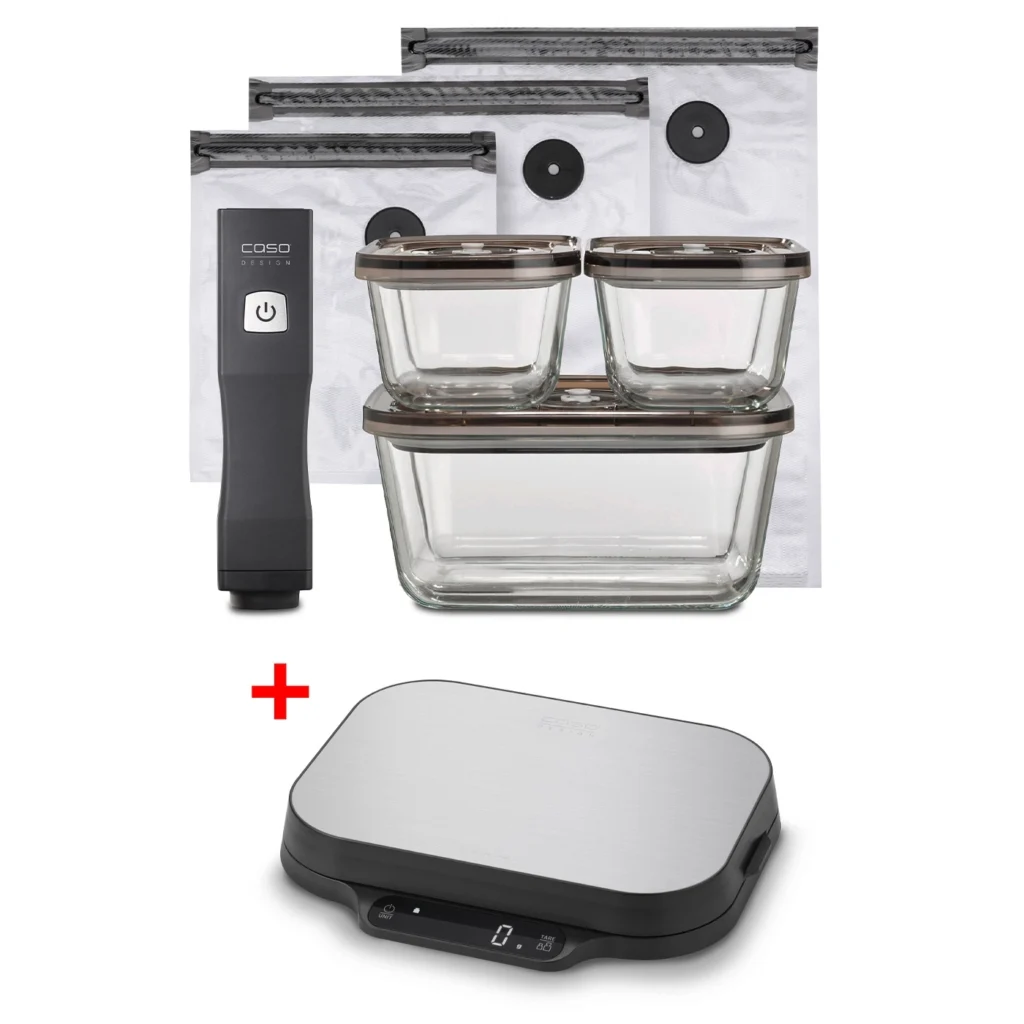 Máy hút chân không CASO Meal Prep Bundle