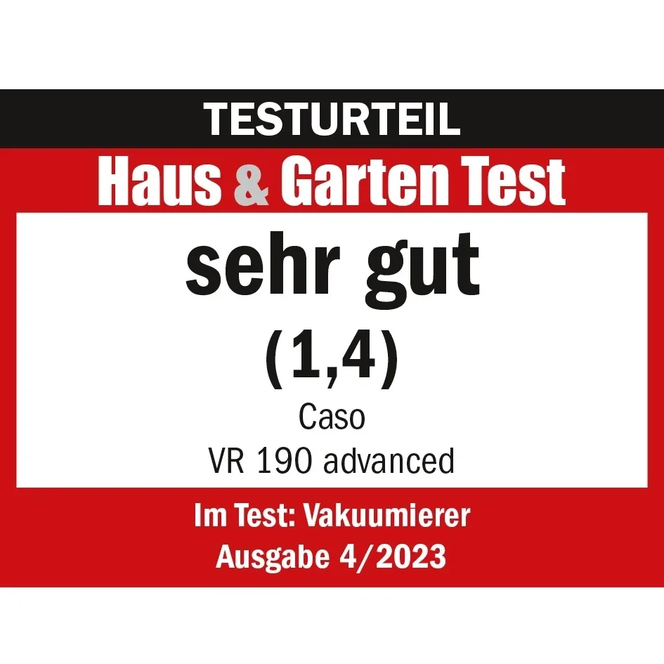 Máy hút chân không CASO VR 190 advanced – ảnh sản phẩm 7
