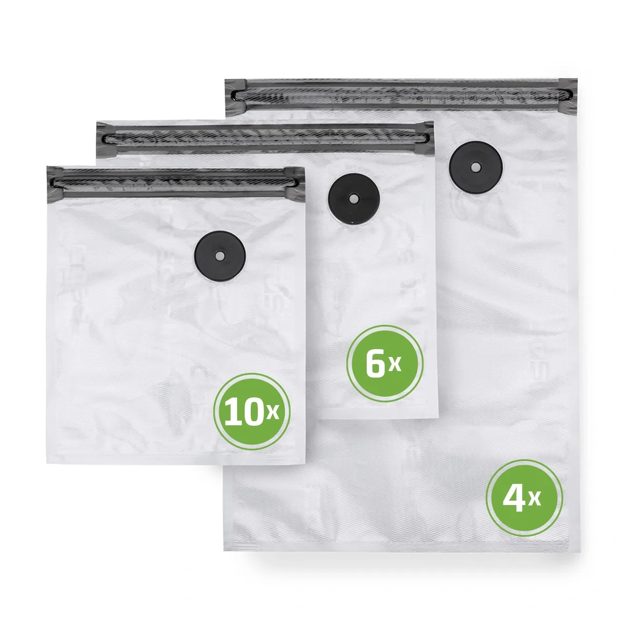 Túi hút chân không CASO Vacu ZIP-Bags-Set