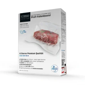 Túi hút chân không CASO Vacuum Bags 20×30 cm, 50 bags, 6 Stars