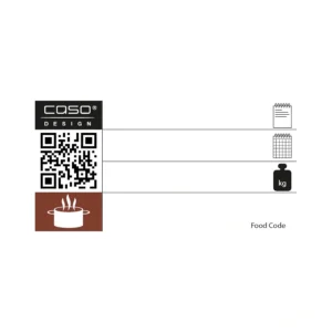 Phụ kiện CASO Food Manager Sticker PRO – Category soups/sauces