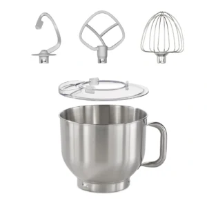 Phụ kiện CASO Stainless steel bowl with accessories for KM 1800 Black