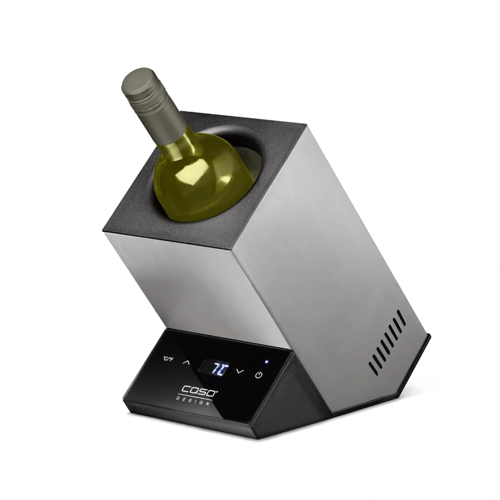 Tủ rượu vang CASO WineCase One Inox