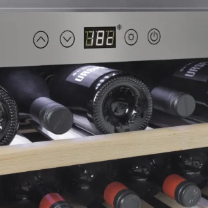 Tủ rượu vang CASO WineSafe 18 EB Inox