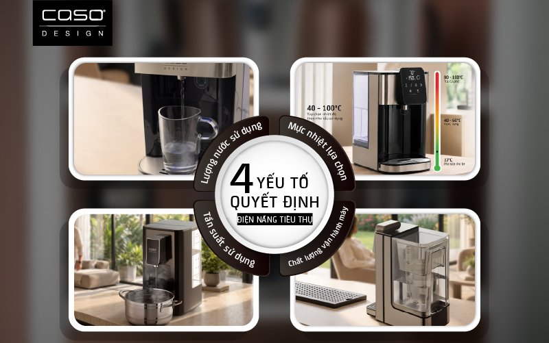 bình thủy điện caso có tốn điện không 4