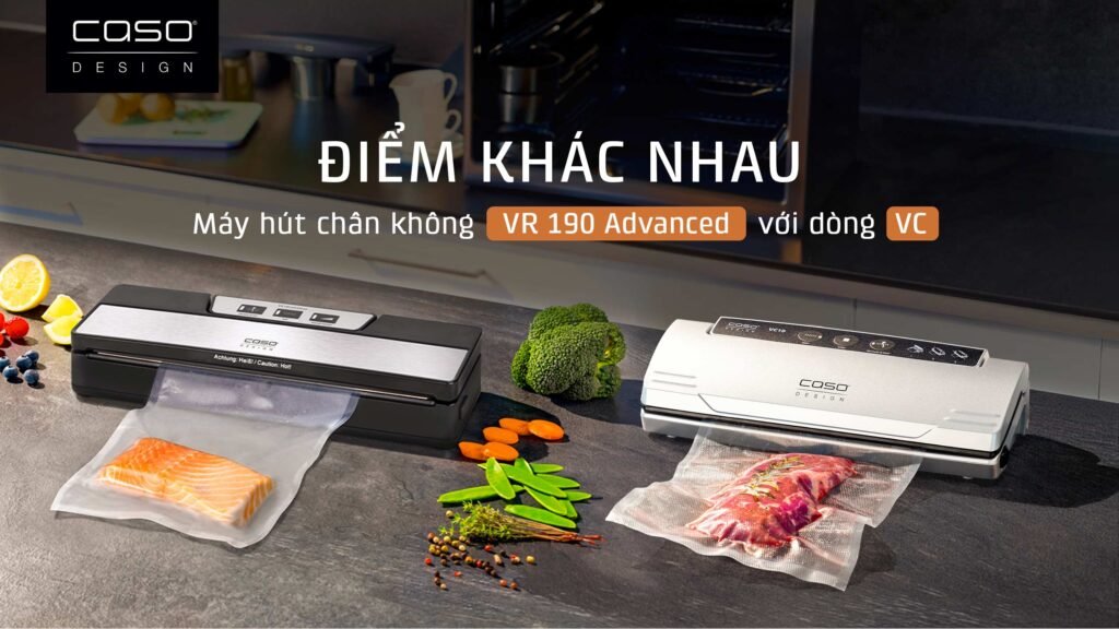 CASO VR 190 khác gì dòng VC? So sánh chi tiết và cách chọn mua