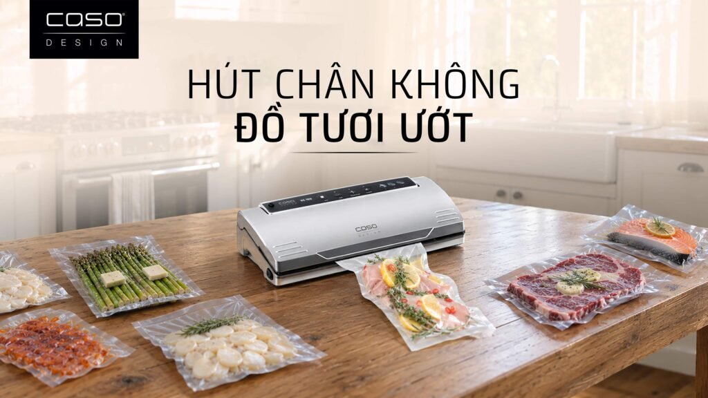 Hút chân không đồ ướt, món nước, thịt tươi: Chống bung mối hàn