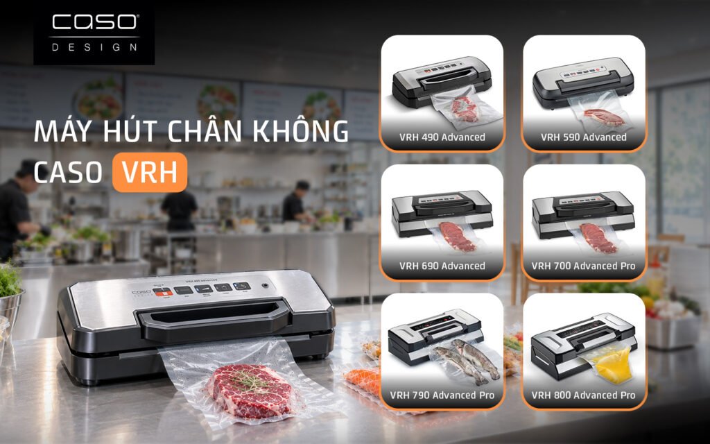 máy hút chân không caso phù hợp cho quán ăn 3