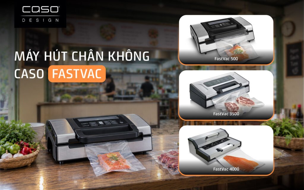máy hút chân không caso phù hợp cho quán ăn 5